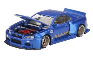 Mini GT Kaido House Nissan Skyline GT-R (R34) Kaido Works Shinjuku V2 - Mini GT Kaido House 158