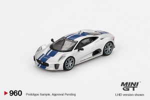 Mini GT Jaguar C-X75 Silver - Mini GT 960