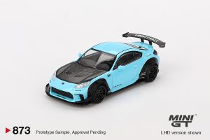 Mini GT Toyota GR86 LB Nation Baby Blue - Mini GT 873