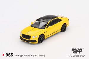 Mini GT Bentley Flying Spur Monaco Yellow - Mini GT 955