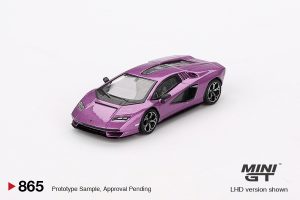 Mini GT Lamborghini Countach LPI 800-4 Viola 30th - Mini GT 865