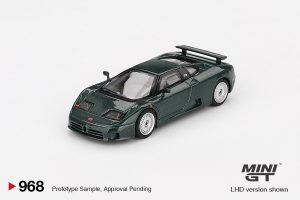 Mini GT Bugatti EB110 GT - Verde Scuro - Mini GT 968