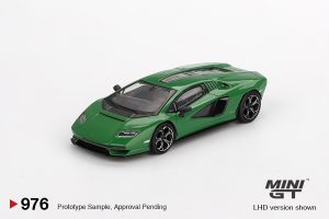 Mini GT Lamborghini Countach LPI 800-4 Verde Medio - Mini GT 976
