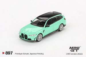 Mini GT BMW M3 M Performance Touring Mint Green - Mini GT 897