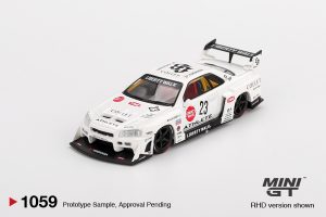 Mini GT Nissan LB-ER34 Super Silhouette ATHLETE/COLLET - Mini GT 1059